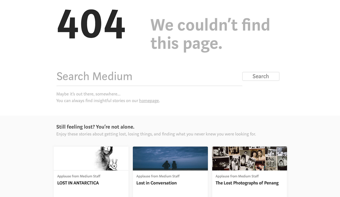 10 Great Examples Of 404 Error Pages By Canvasflip Ux Planet