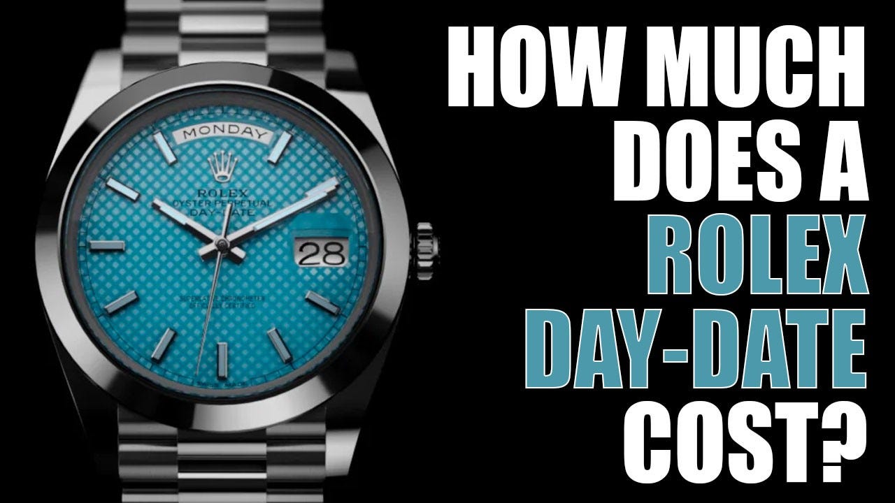How Much Does a Rolex Day-Date Cost? | by LuxuryBazaar.com | Medium