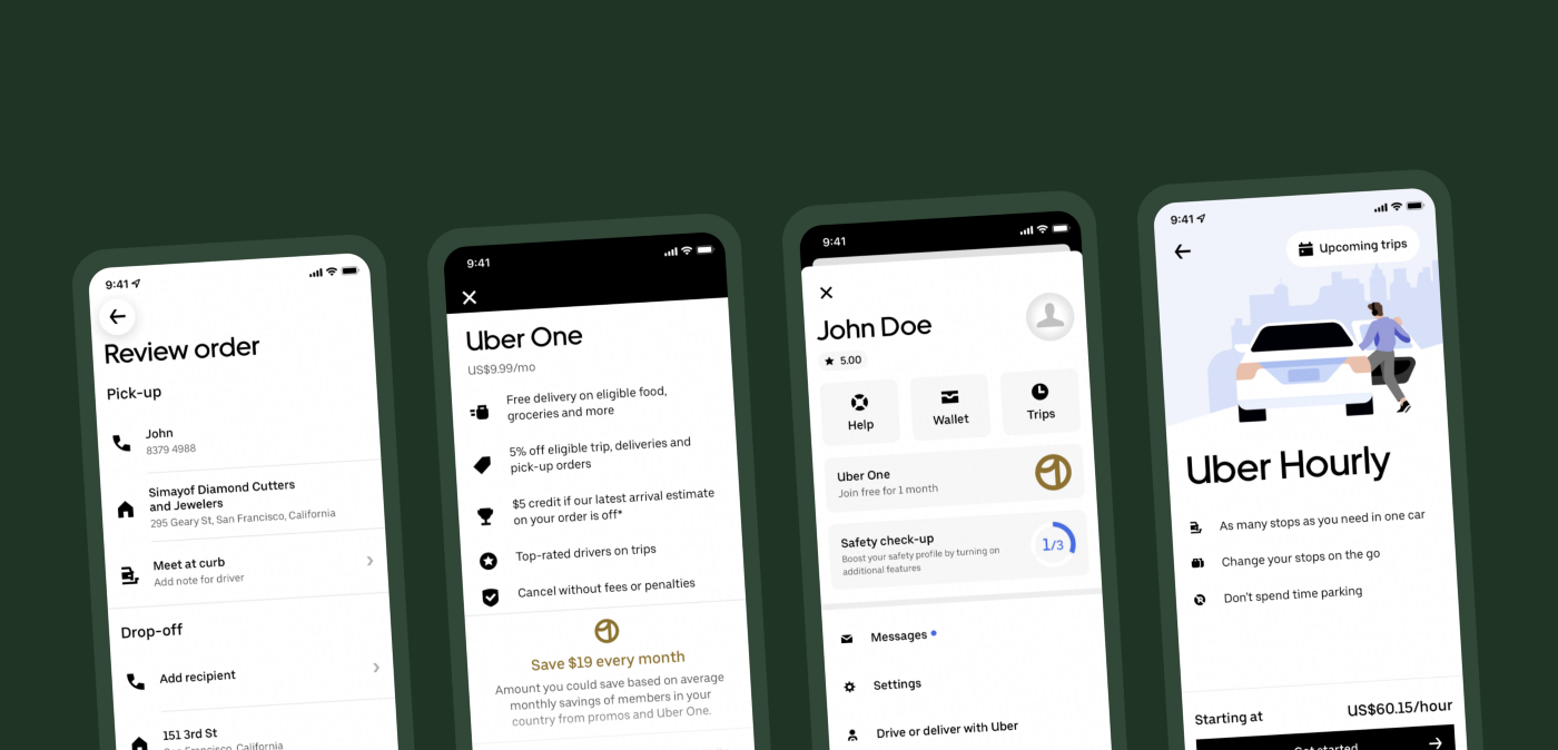 7 Things I Learned from Uber’s UI Design | by Vikalp Kaushik | UX Planet
