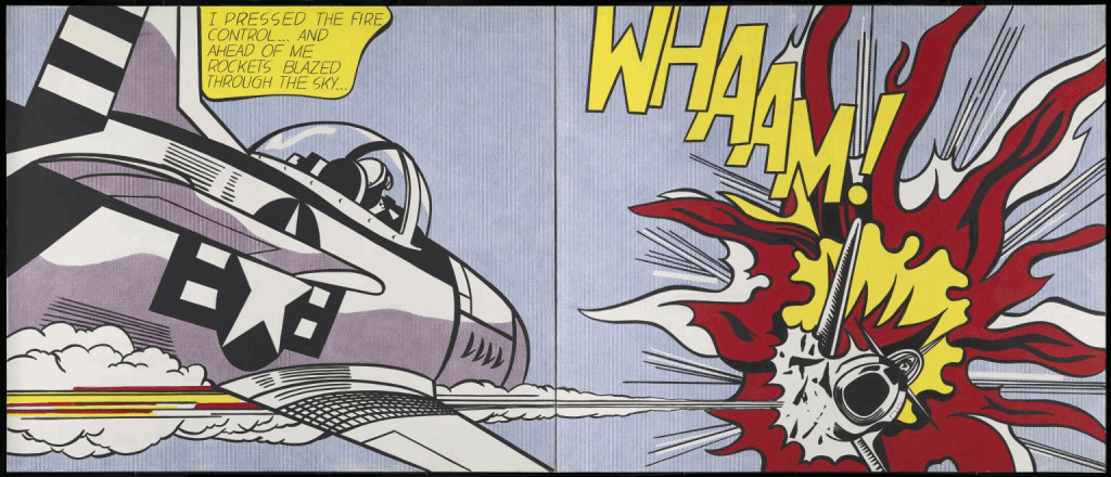 Roy Lichtenstein's Whaam!, 1963