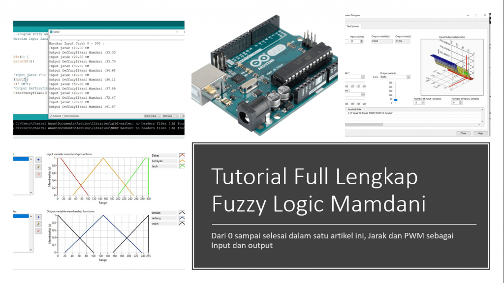 Tutorial Fuzzy Logic Mamdani for Arduino