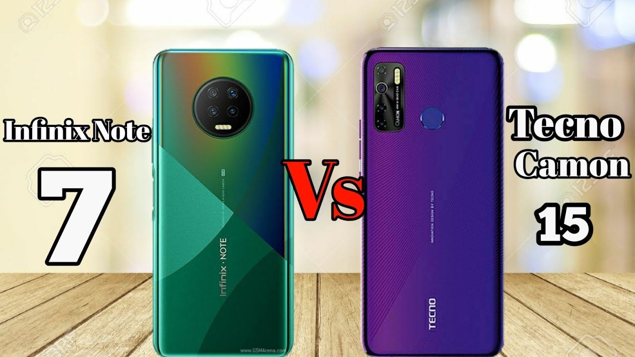 Infinix Note 7 Vs Tecno Camon 15 What S The Better Pick By Samuel Oyem Medium