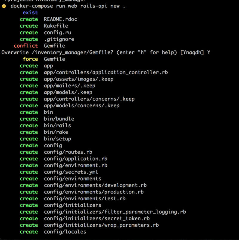 Building Spring Microservices with Docker, and the Rails API