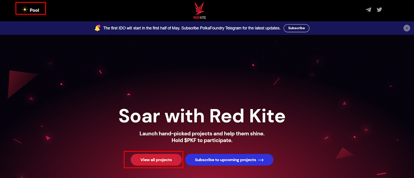 HOW TO SWAP AND CLAIM YOUR TOKENS ON RED KITE by Alex PolkaFoundry Medium