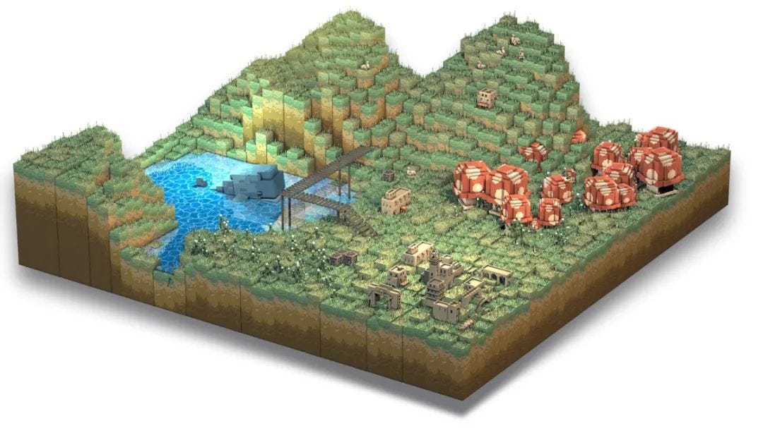 Sandbox Pixel Landscape