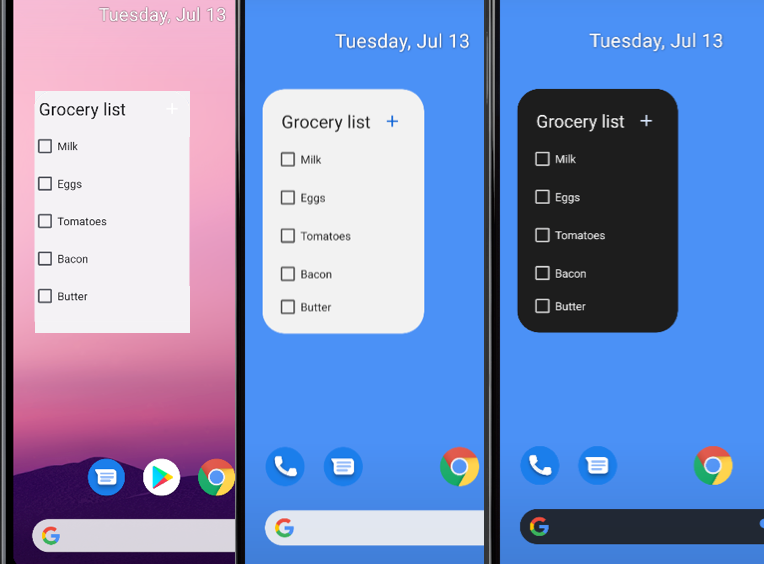 Updating your widget for Android 12 | by Murat Yener | Android Developers |  Medium