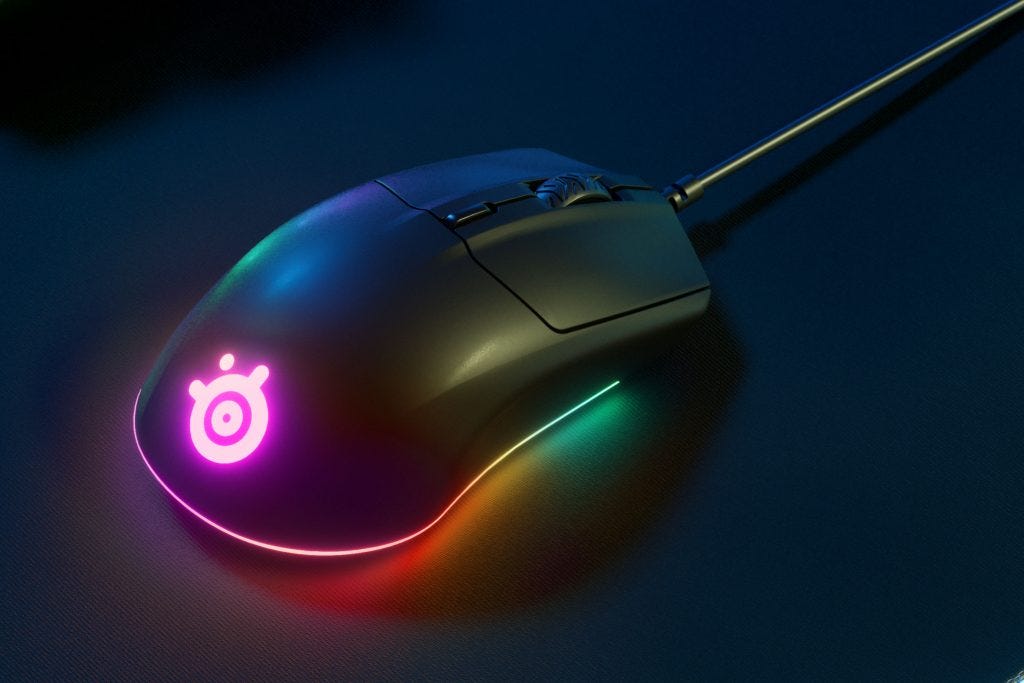 New SteelSeries Gaming Keyboards and Mouse by Dan Thornton