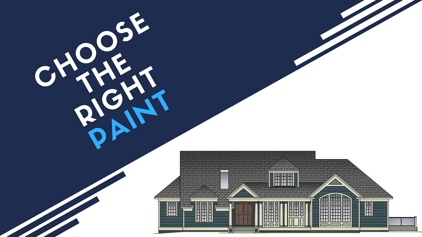 5 useful points to remember when choosing the right exterior paint