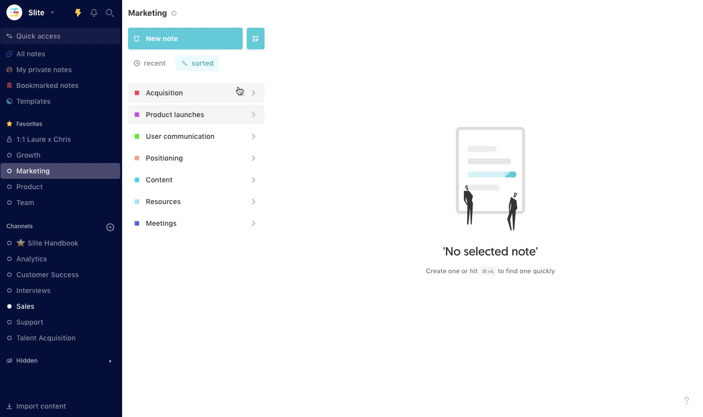 What's New in Slite: edit a public note, user groups and more! | by Slite |  Slite | Medium