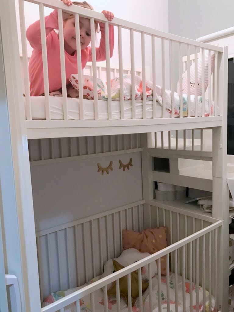 Crib Bunk Bed Hacked From Ikea Gulliver Cots By Chance Kirkland Medium