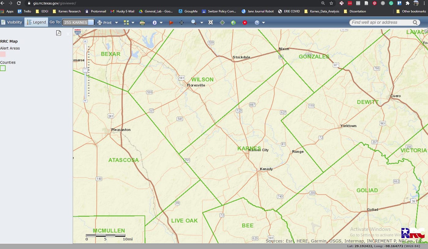 Texas Rr Commission Gis Download Oil And Gas Well Data From The Texas Railroad Commission By Lourdes Vera Medium