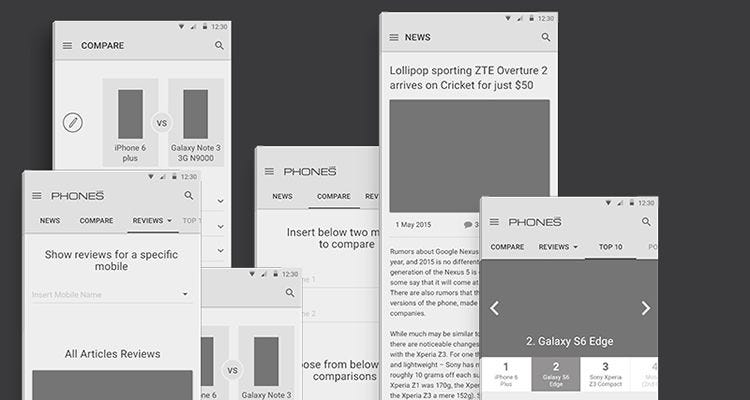 Download 50 Free Wireframe Templates For Mobile Web And Ux Design By Yessie Klein Medium