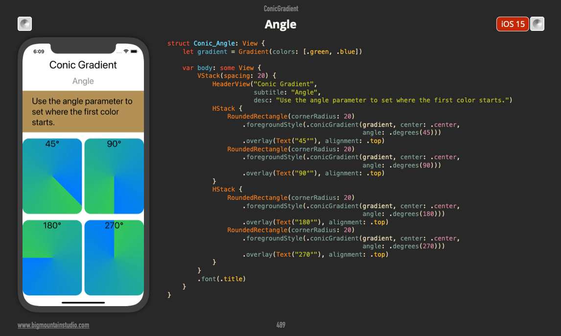 In SwiftUI (Xcode 13) you can use the foregroundStyle to apply