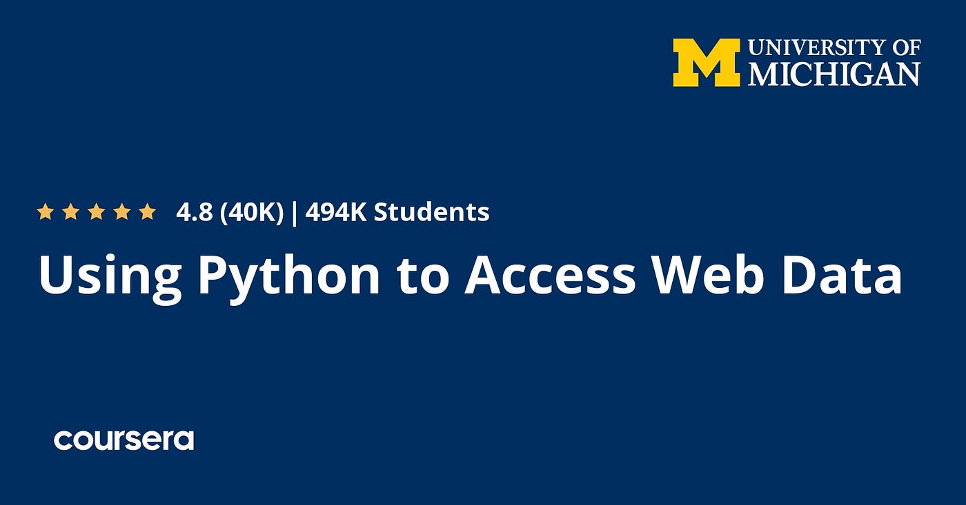 best course to learn web scrapping on Coursera