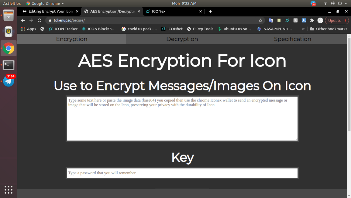 Encrypt Your Icon Wallet Keys And Host Them On Icon Never Lose Your Keys By Spartan Node Icx Aug 21 Medium
