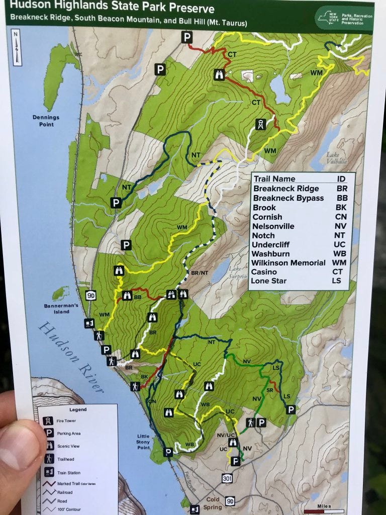 Cold Spring Hiking Trails Breakneck Ridge — Possible The Coolest Hike For A One-Day Hiking Getaway  From New York City | By Borja Ureta | Medium