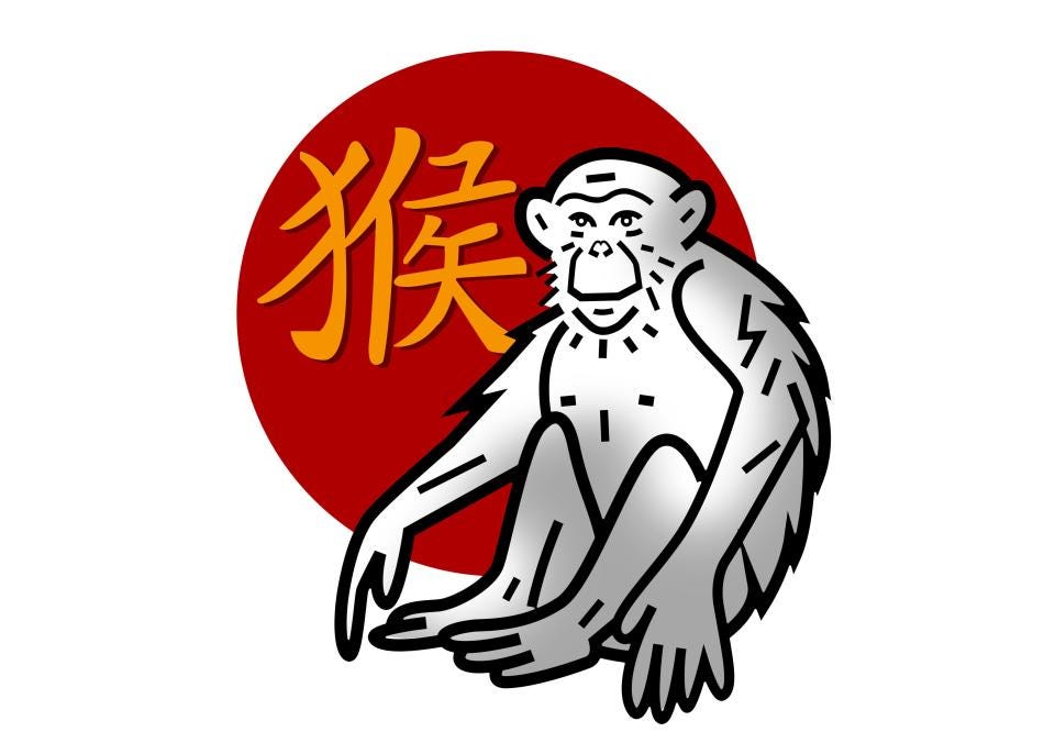 Chinese Year of the Monkey - MysticalTalk - Medium