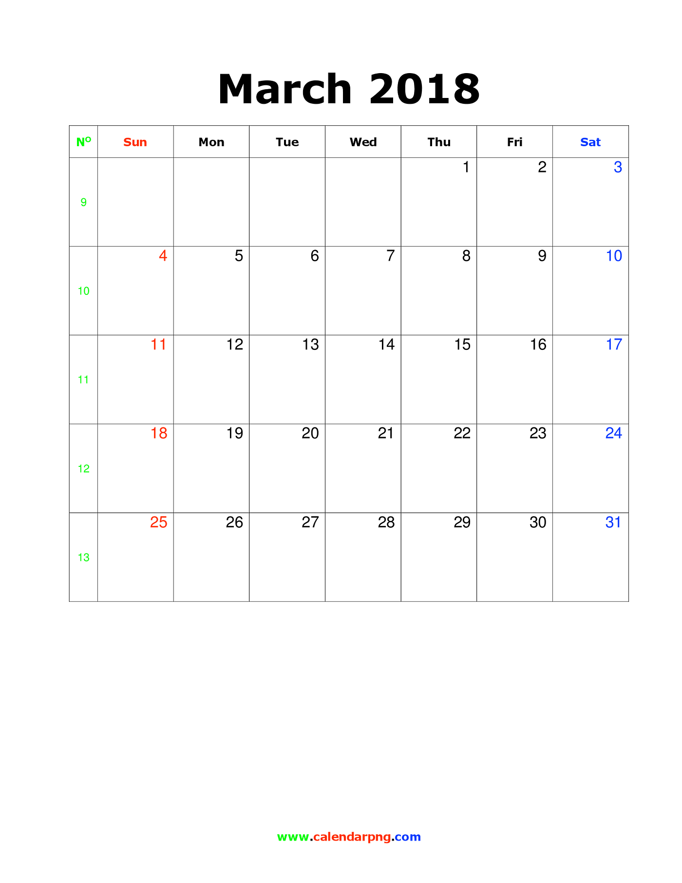 March 18 Calendar Png By Huy Tran Medium