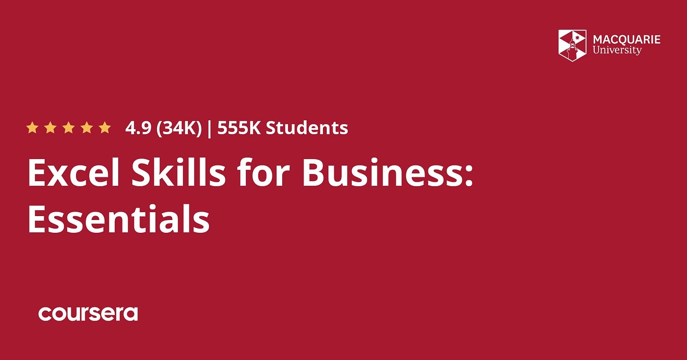 10 Best Free Courses to Learn Microsoft Excel for Beginners in 2022