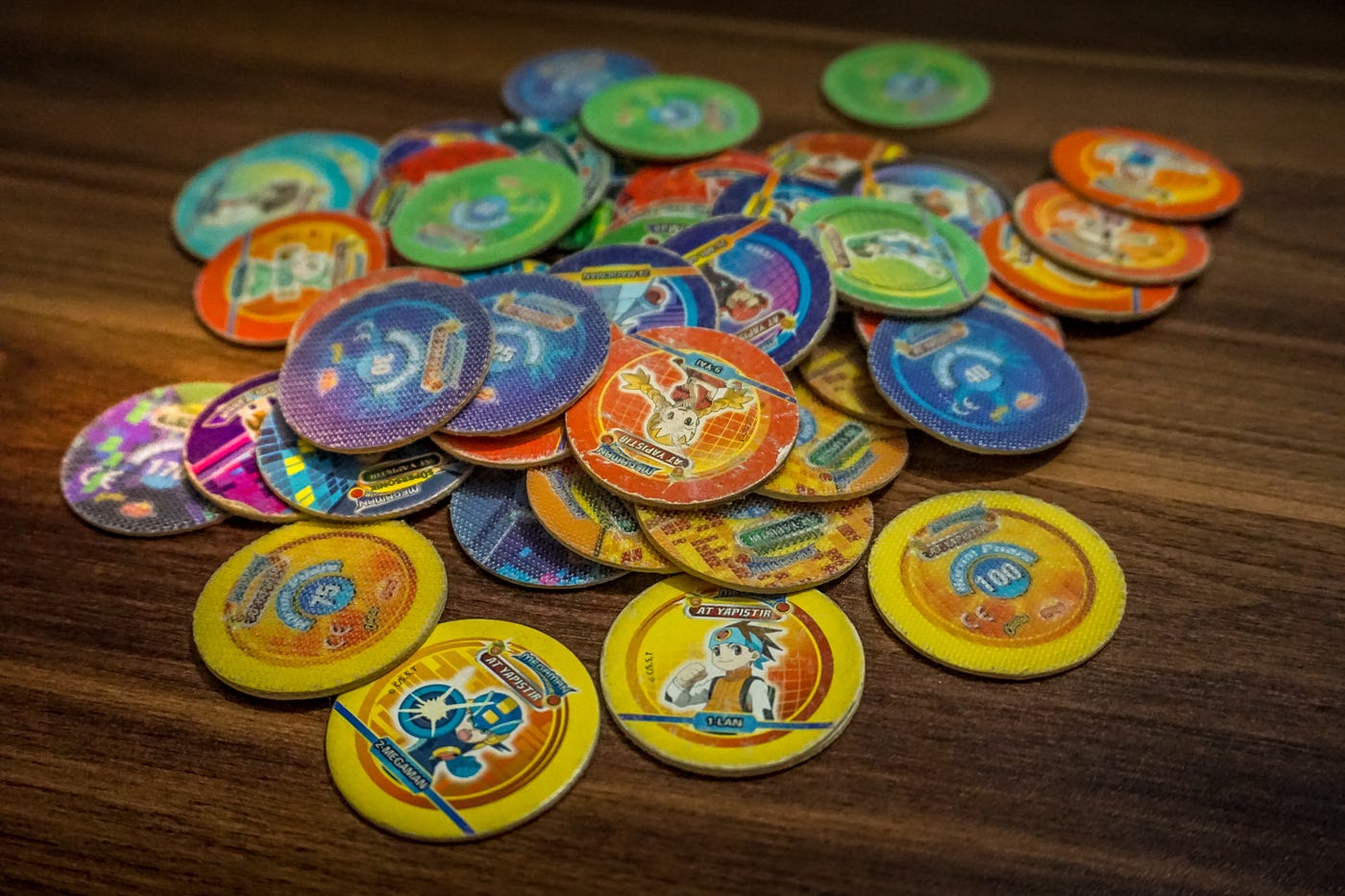 Es-tu assez vieux pour te souvenir des pogs ?  Pure nostalgie.