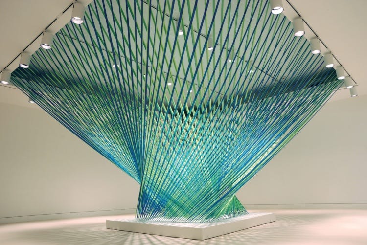 Plastic piece of art
