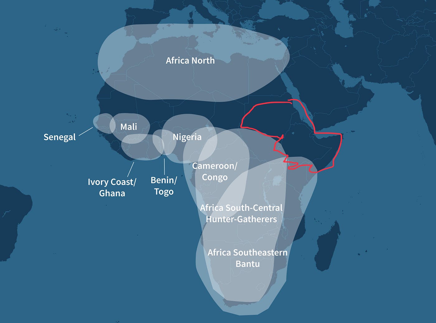 In Response To The Question: “Are Somalis a combination between Bantus and  Arabs/Caucasians/non-Africans?” (Ancestry/Ethnicity Estimate DNA Testing  Issues for Nilo-Cushitic/Horn African peoples, Part 1). | by Habesha  Gaaffaa-Geeska Yäafrika, PhD. | Medium