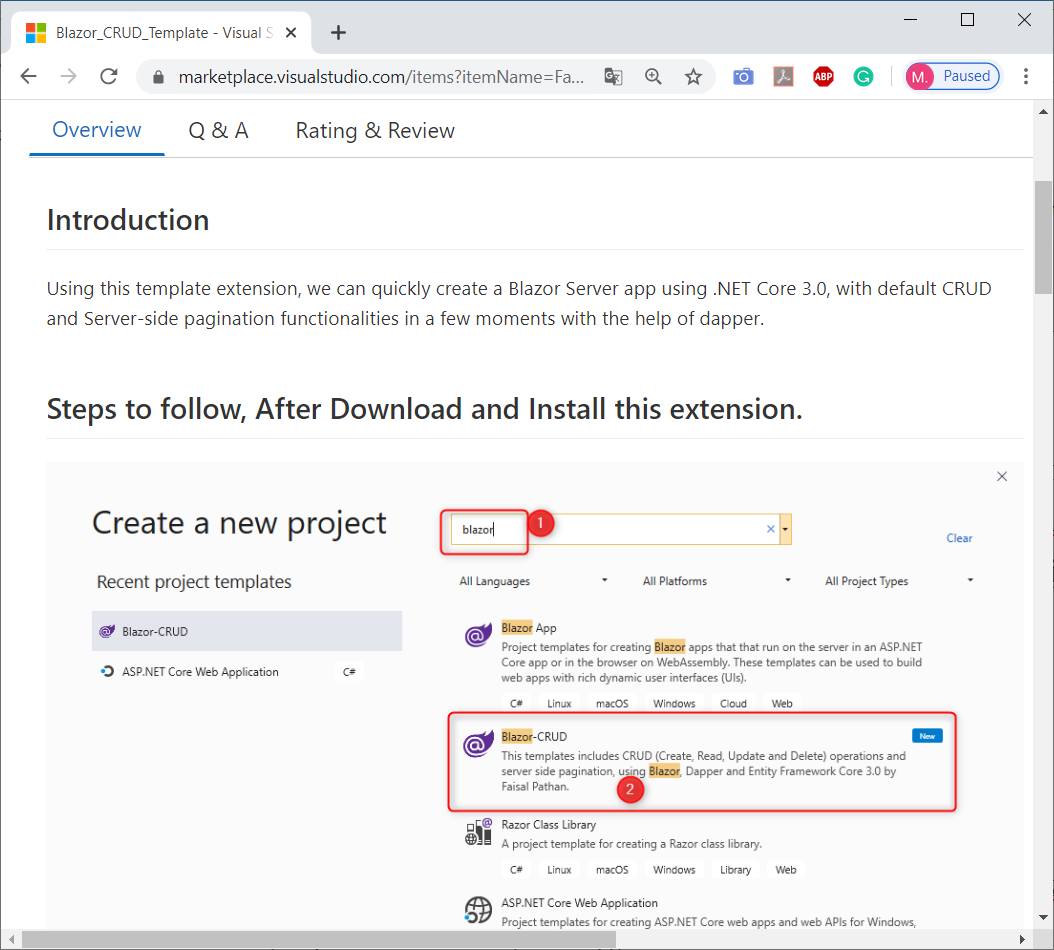 Como Instalar Asp Net Core 3 1 Y Blazor Extensions En Windows By M Ramadhan Informatica Medium