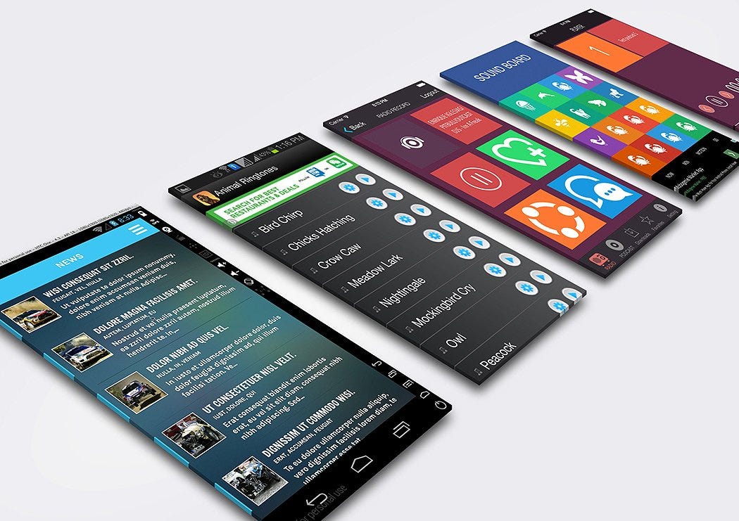 Download 21 Best Mobile App Mockup Design Resources In 2018 By Trista Liu Hackernoon Com Medium