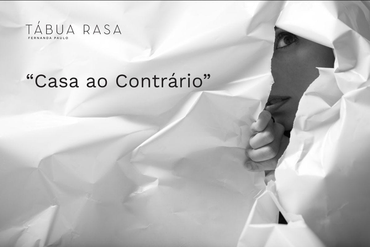 "Casa ao contrário" o primeiro single do projecto Tábua Rasa