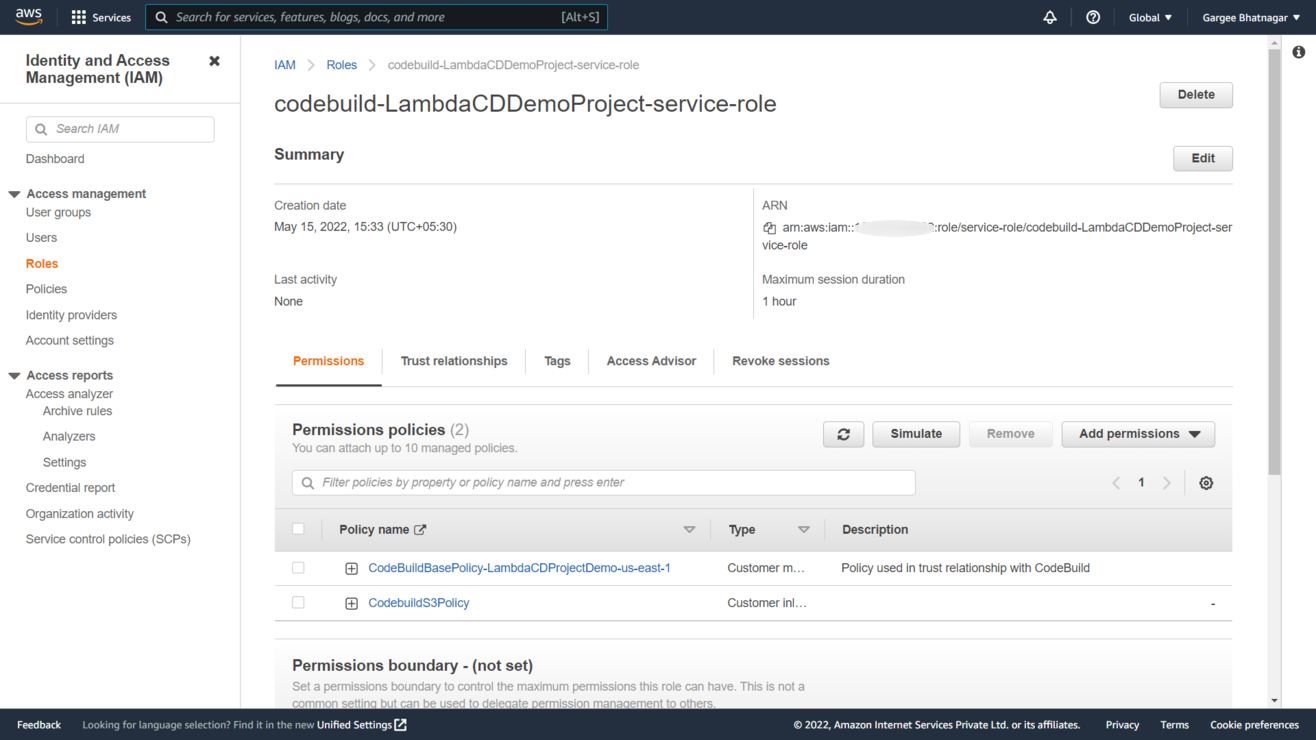 Automate the Experience of Lambda Versioning with Configuration Change