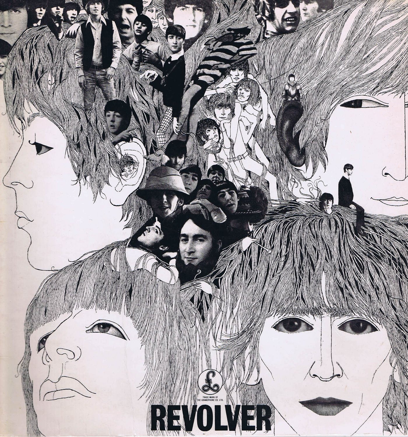 The cover of the Beatle’s album Revolver