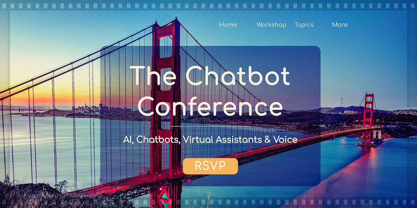 Chatbot Conference Online. November 17th to 19th 2020 | by Stefan  Kojouharov | Jul, 2020 | Chatbots Life | Chatbots Life