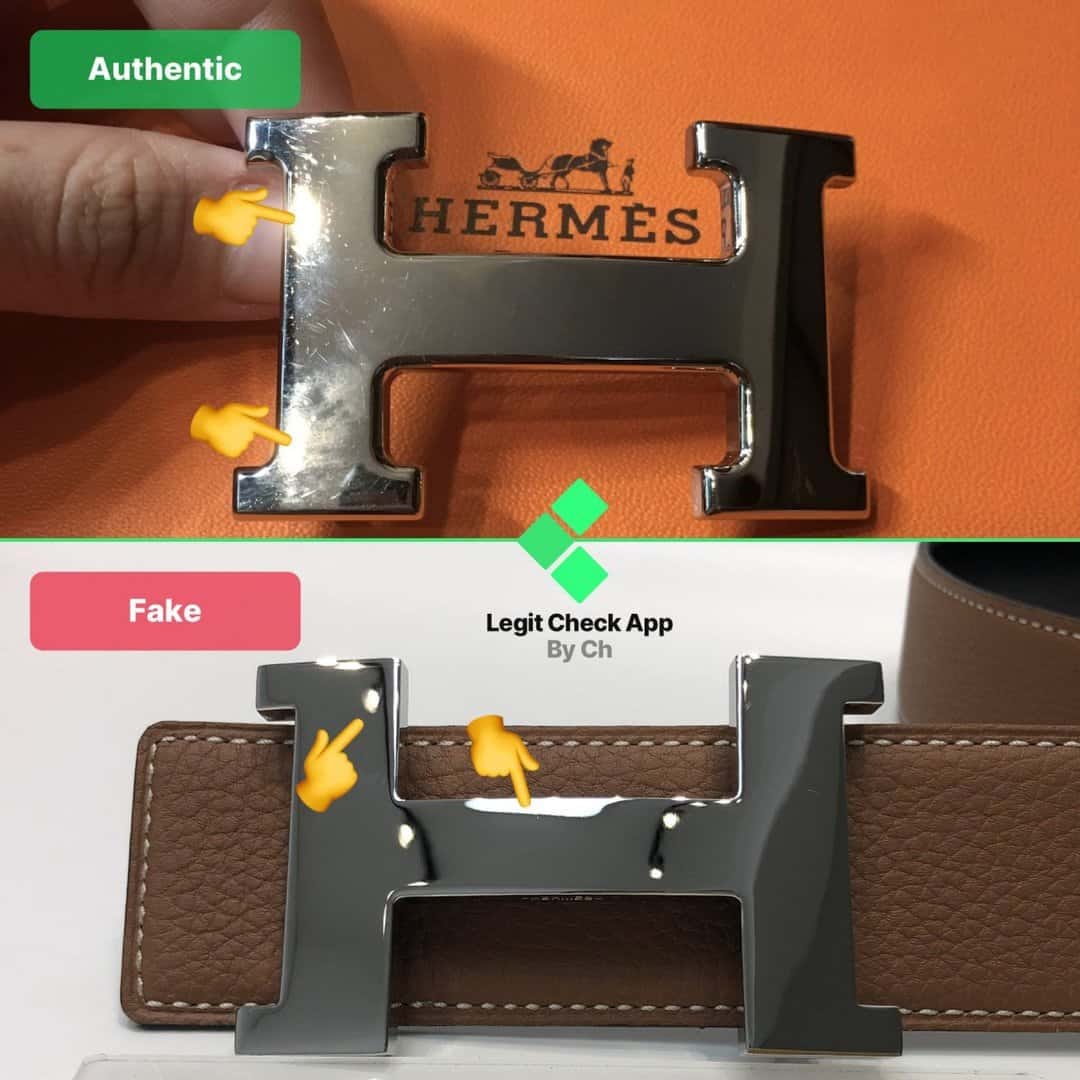 How To Spot Fake Hermes H Belts (Fake Vs Real Guide) | by Legit Check By Ch  | Medium