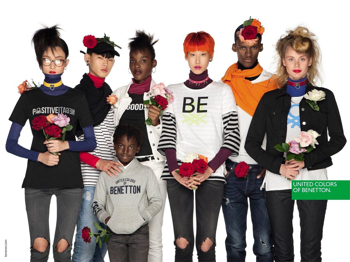 Zonder twijfel arm Zwart United Colors of Benetton blazed a trail for diversity in fashion | by Yomi  Adegoke | Medium