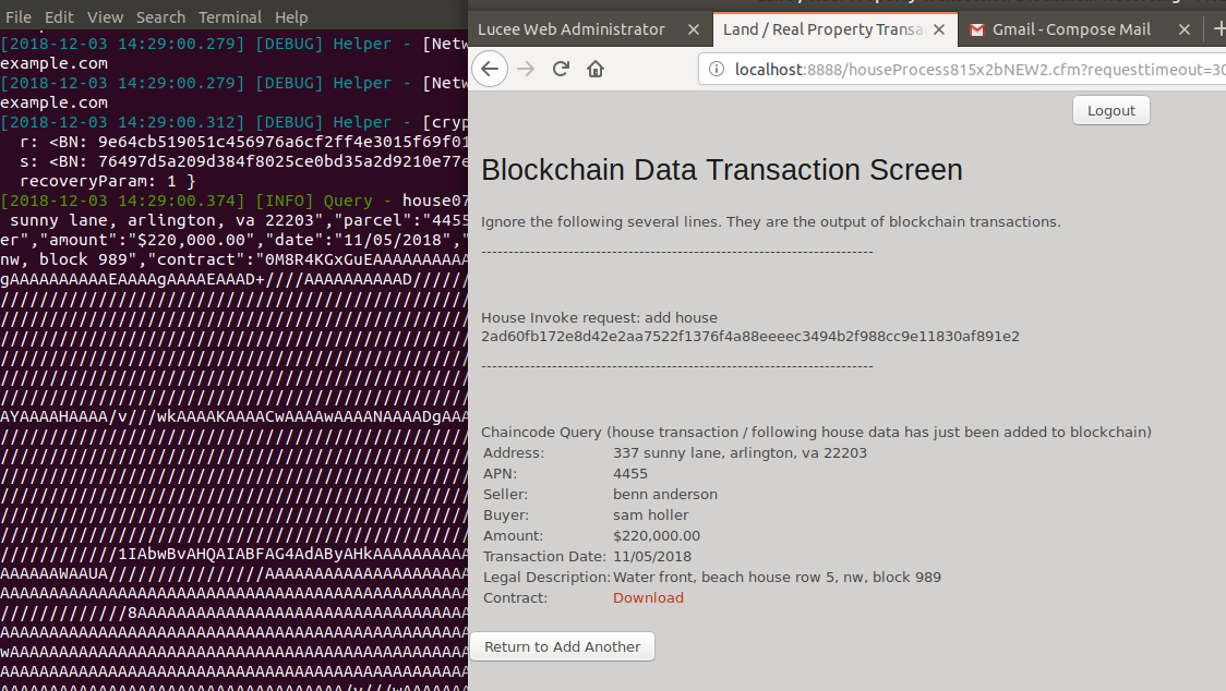 Using Hyperledger Fabric to build a Blockchain PoC 6