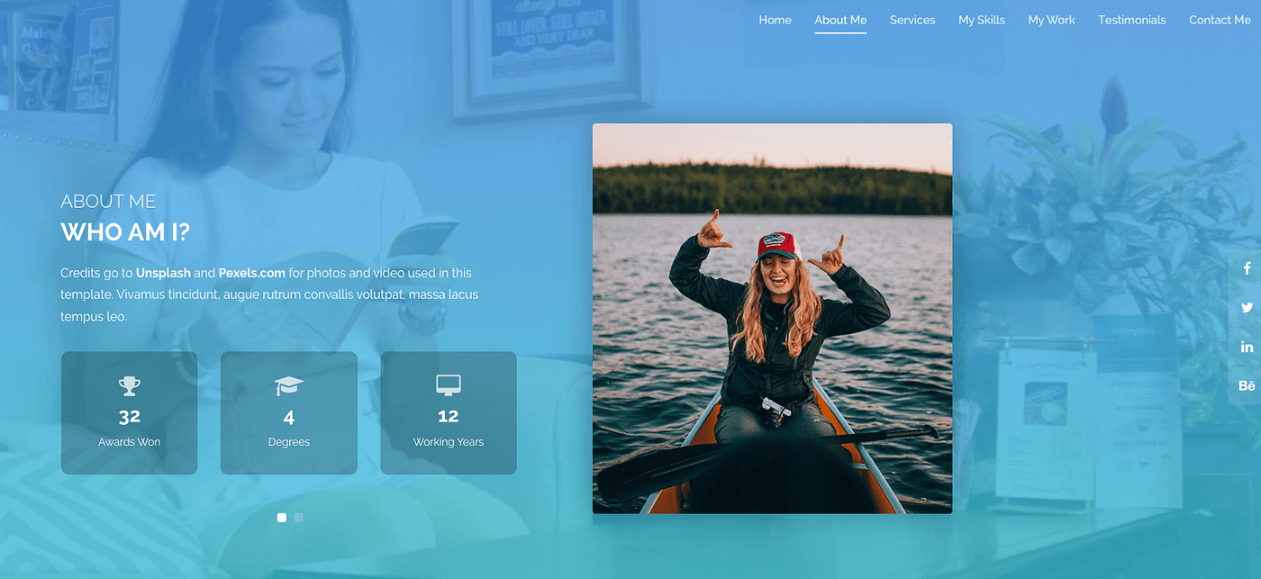 40 Portfolio Templates Free For Web Design By Niemvuilaptrinh Javascript In Plain English