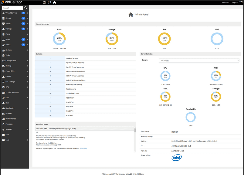 Open Source Control Panels For Virtual Machines | by Ali Çömez (slaweally)  | Medium