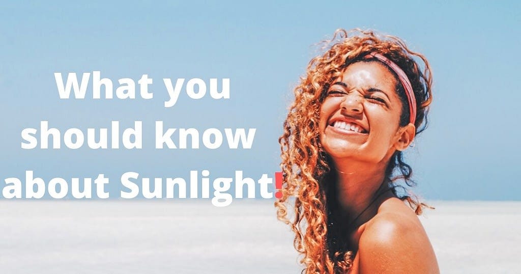 The many benefits of sunlight. Why it doesn’t cause skin cancer. by