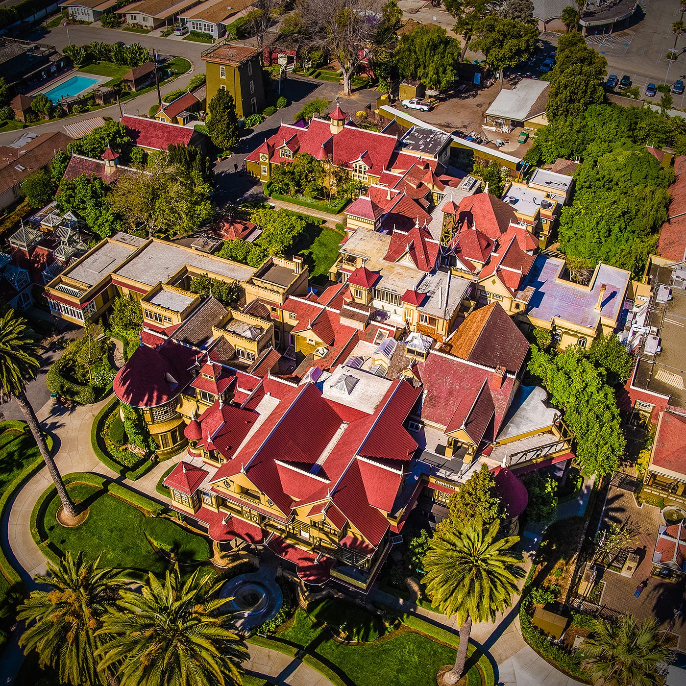 How A Small Farmhouse Became the Winchester Mystery/Murder House And