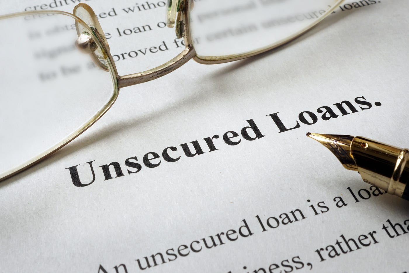 Applying for an unsecured loan is tough when you have poor credit