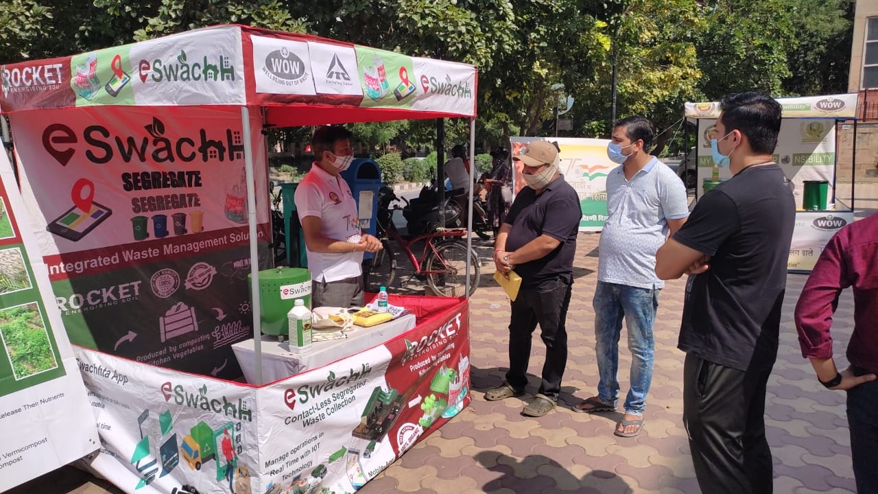 Eswachh participates in Amrit Mahotsav organized by SDMC