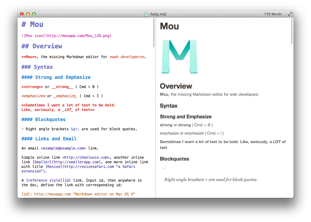 Choosing Markdown as your text editor