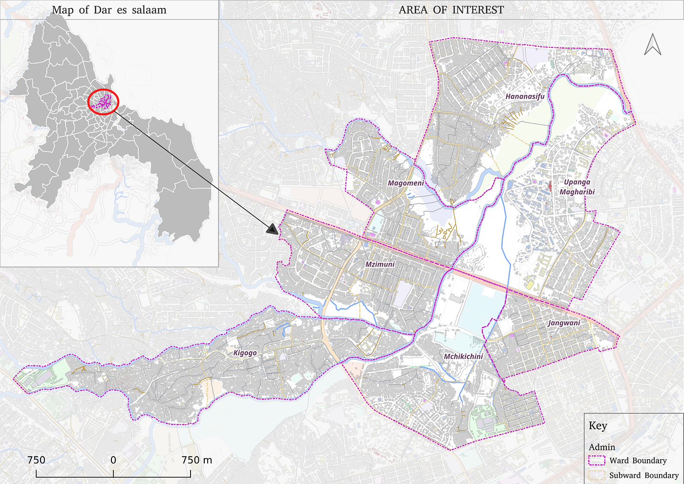 Upanga Dar Es Salaam Map Data To Support Strategic Advice On Solid Waste Management In The Lower  Msimbazi River Valley — Dar Es Salaam | By Openmap Development Tanzania |  Medium