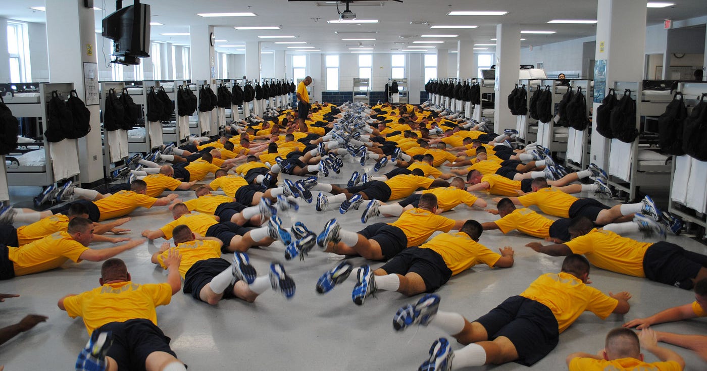 navy boot camp for dummies