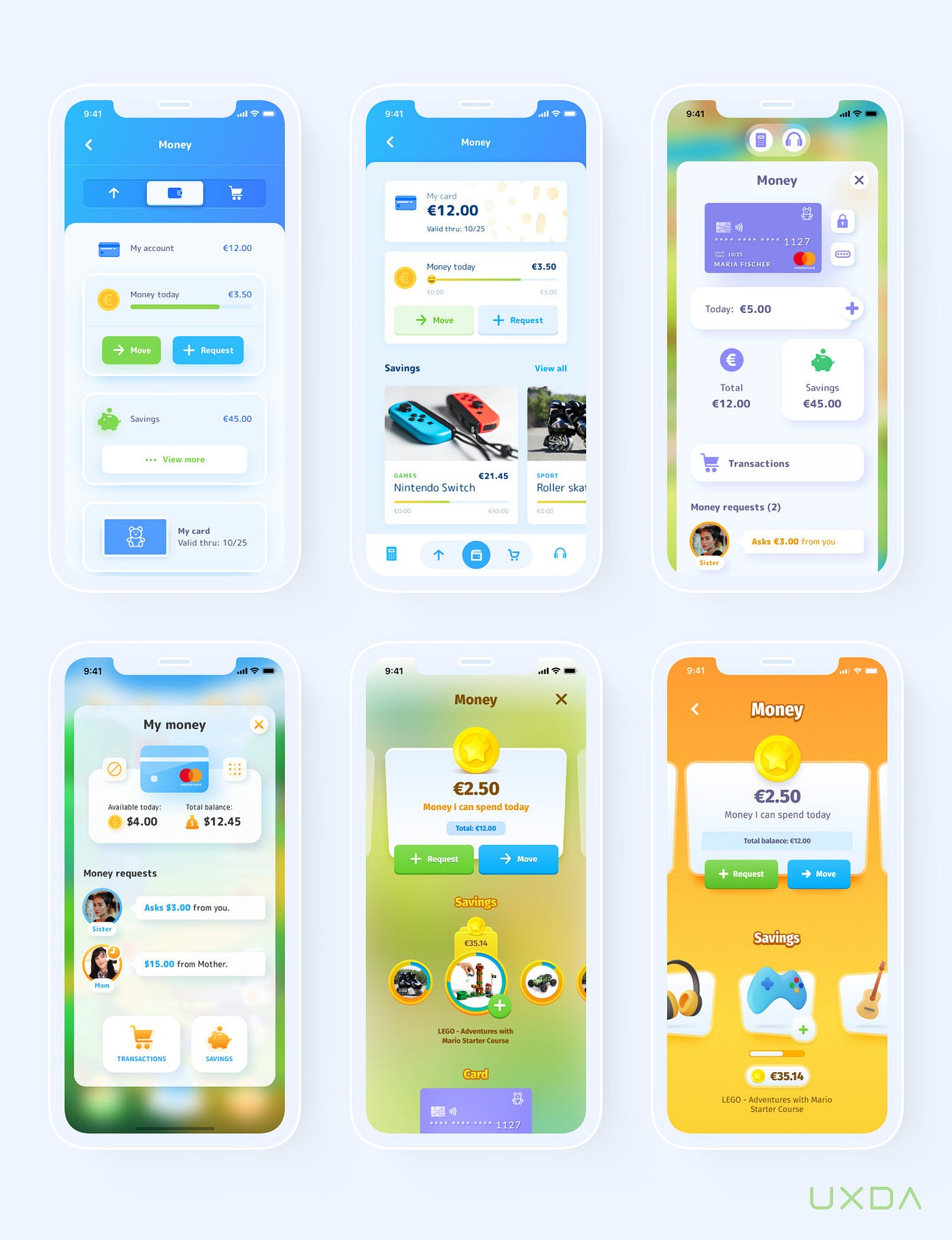 UI/UX Case Study: Banking as a Game Saving Children’s Financial Future ...