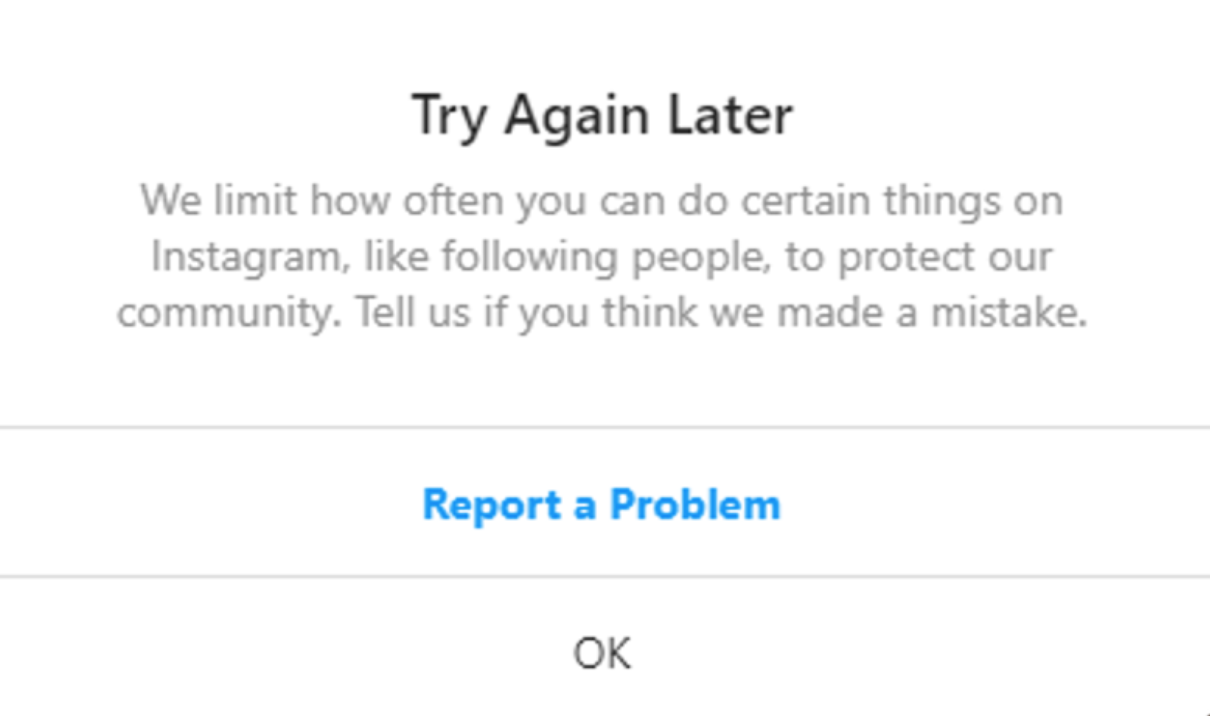 How To Fix Instagram Try Again Later Error Medium