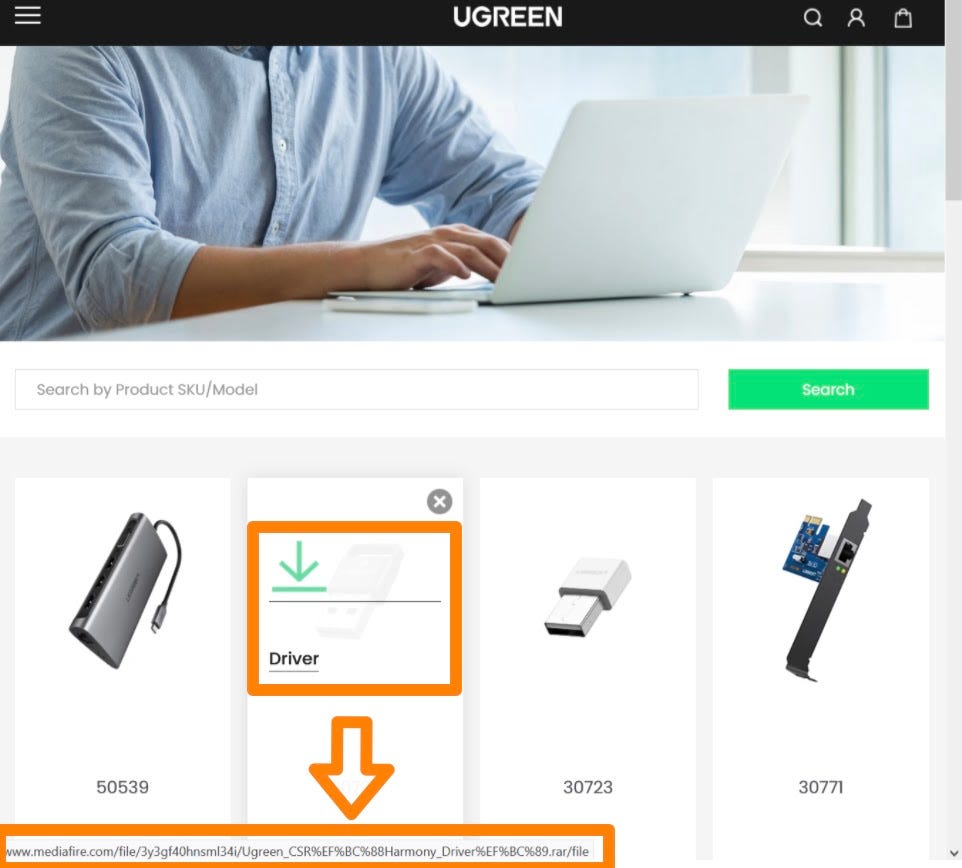 Getting Infected With The Cryxos And Otnolatrnup Virus From A Ugreen Driver Medium