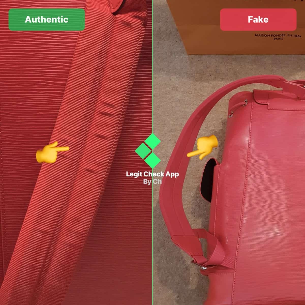 supreme lv red backpack