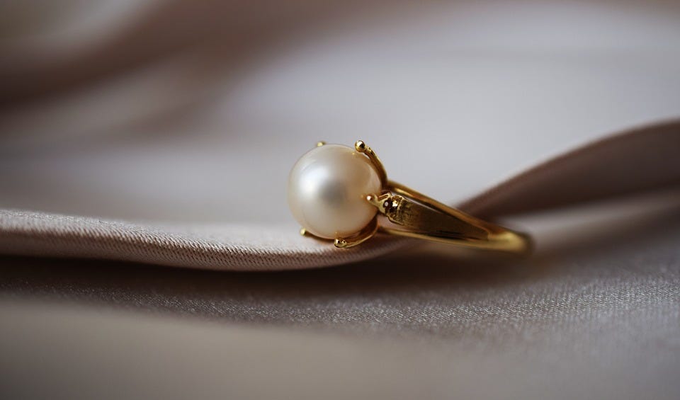 Pearl Jewelry Ring