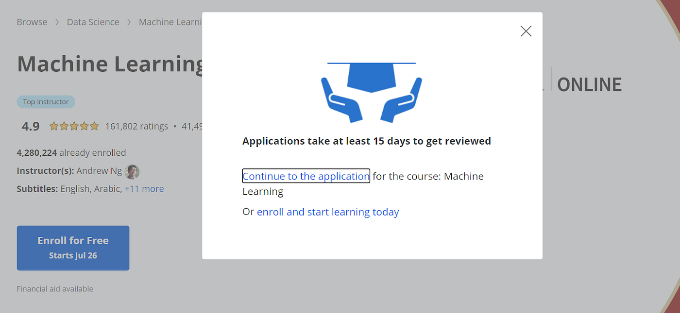 How to Apply for Financial Aid in Coursera